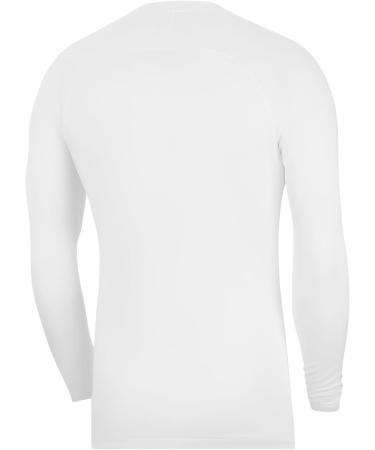 Nike Men's Dri-FIT Park First Layer Long Sleeve - White/Cool Grey | International Shipping Available - Buy Online on GoSupps.com