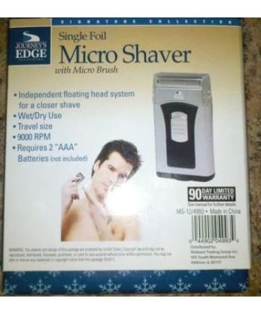 Single Foil Micro Shaver