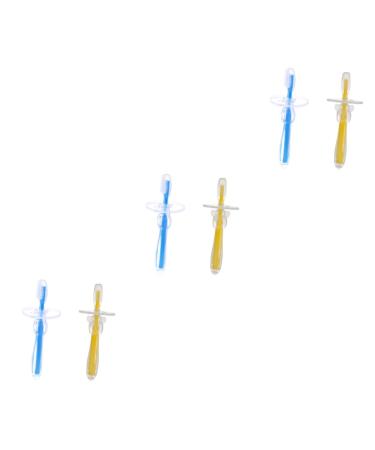 TOVINANNA 6 STK bristles toothbrush toothbrushes for children toothbrush toothbrush toothbrush for infants and toddlers toys for toddlers children's toys training toothbrush