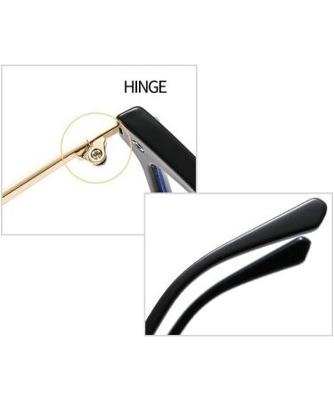 Buy Fuqinqingoz Oversized Blue Light Blocking Reading Glasses - Glare-Free +300 Gray Computer Readers - Buy Online on GoSupps.com