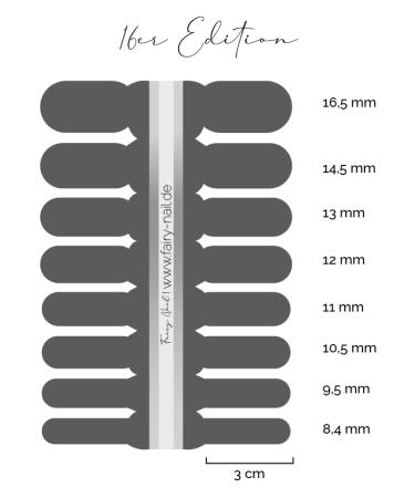 Fairy Nail Foils - Lavender Nail Polish Strips | 16 Nail Stickers for Perfect Home Manicure | International Shipping - Buy Online on GoSupps.com