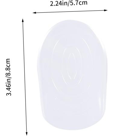FOMIYES 18 Pairs Silicone Gel Heel Pad Insoles for Women & Men Comfortable Foot Cushions & Shoe Lifts for Heels - Buy Online on GoSupps.com