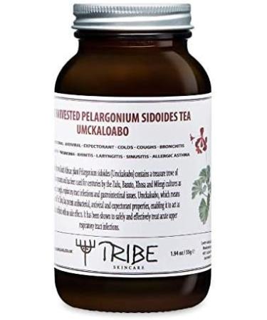 Tribe Skincare Wild Harvested Umckaloabo (Pelargonium Sidoides) Tea - Natural Relief for Colds Flu and Respiratory Tract Infections - Buy Online on GoSupps.com