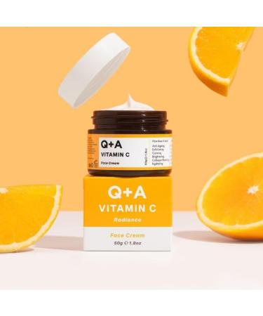 Cream face radiant Vitamin C Q+A 50G - Buy Online on GoSupps.com