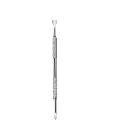 Stainless Steel Cuticle Pusher Double Ended Nails Pusher Cuticle Cleaner Practical Cuticle Remover For Manicures Silver