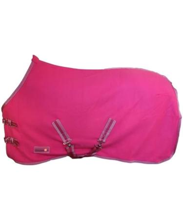 Shop RL24 Sweat Rug BASICLINE - Breathable Fleece Transport Blanket for Horses - Pink 165cm - Buy Online on GoSupps.com