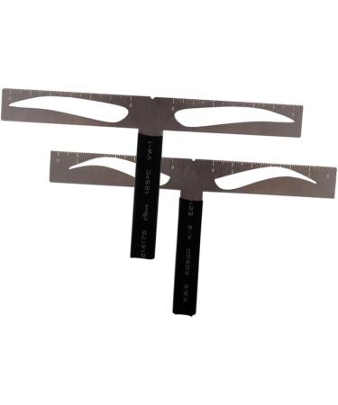 FRCOLOR Stencil Eyebrow Drawing Tool Eyebrow Ruler Template Balance Mold - Buy Online on GoSupps.com
