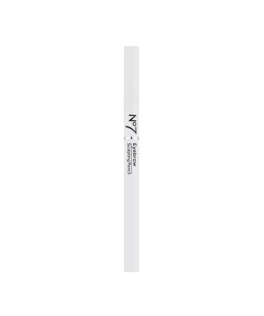 No7 Beautiful Eyebrows Sculpting Pencil - Brown - Precision-Tip Eyebrows Pencil with Angled Brush Tip - Sculpting Brow Pencil with Spoolie Brush to Comb & Style Brows - (0.2g)