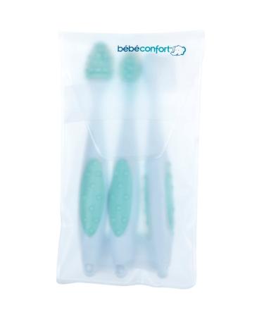 B b confort Set of 3 Toothbrushes with Case - Sailor Blue | Best International Shipping - Buy Online on GoSupps.com