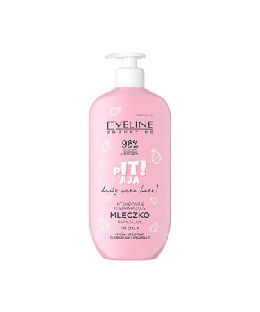 Eveline Cosmetics Daily Care Hero firming & moisturizing body lotion with dragon fruit omega acids grapefruit and kukui oil 98 natural ingredients vegan 350 ml