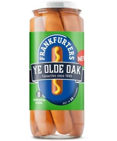 Ye Olde Oak Frankfurters 550g - Premium Quality Sausages for Authentic Flavor - Buy Online on GoSupps.com