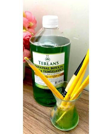 TERLANS Oil Painting Supplies 3 Pack - Odourless Thinner, Walnut Oil, Paint Brush Cleaner (3x100ml) - Buy Online on GoSupps.com