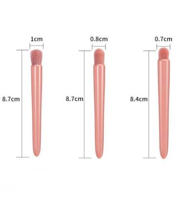 COSHINE Easy-taken Travel Makeup Brush Set - 5pcs Mini Cosmetic Brushes with Mirror - Buy Online on GoSupps.com