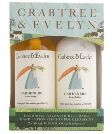 Crabtree & Evelyn Gardeners Hand Soap and Hand Lotion Duo