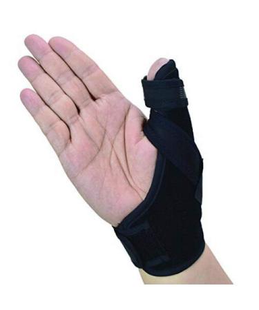 Thumb Spica Splint- Thumb Brace for Arthritis or Soft Tissue Injuries Lightweight and Breathable Stabilizing and not Restrictive Fits Both Hands a U.S. Solid Product (SmallMedium) SmallMedium (Pack of 1)