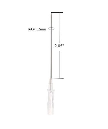 50PCS 16G Steel Catheter Piercing Needles - New Star Tattoo Supply - Buy Online on GoSupps.com