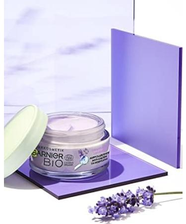 Garnier Bio Organic Lavender Night Cream 50ml | Anti-Wrinkle Regenerating Formula with Jojoba Oil | Sensitive Skin Natural Cosmetic - Buy Online on GoSupps.com