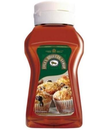 Lyle's Golden Syrup 750g | Easy Flow Squeezy Bottle | Breakfast Spread Pancakes | Gluten Free | Vegan - Buy Online on GoSupps.com