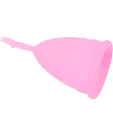 Buy Flexible Menstrual Cup - Portable Crescent Stem for Women | Eco-Friendly Pink Menstrual Cups for Travel - Buy Online on GoSupps.com