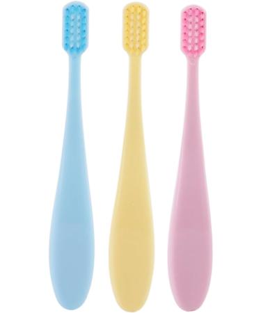 Minkissy 18-Part Set of Children's Toothbrushes - Soft Manual Dental Care Tools for Infants & Kids - Portable & Easy to Use - Buy Online on GoSupps.com