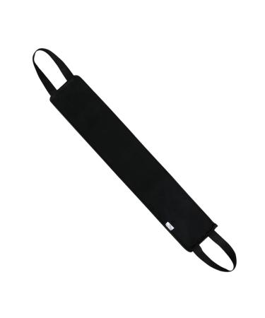 FRCOLOR Back Bathing Towel Self Tanning Back Bath Sponge Back Wash Sponge Back Applicator Band Black Hair Towel Bathroom Accessories Bath Towel Back Tanner Tool Body