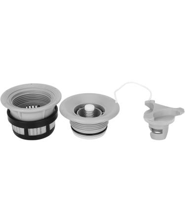 3Pcs Boat Air Valve Replacement Kit with Filter Mesh - Gray PVC Spiral Air Plug for Inflatable Boat Kayak - Buy Online on GoSupps.com