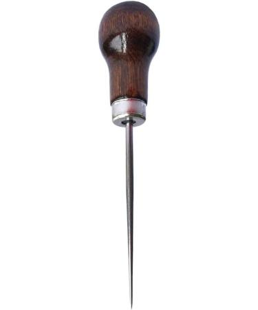 ZLKSKER Wooden Handle Scratch Awl for Leather Punch Hole - Pack of 2 | DIY Handmade Gourd Awl - Buy Online on GoSupps.com