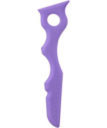 Eyeliner Tool Applicator | Eyebrow Makeup Silicone Stencils Beginner-Friendly Lip Stencils Portable Shaping Tool for Girls Shakven Purple - Buy Online on GoSupps.com