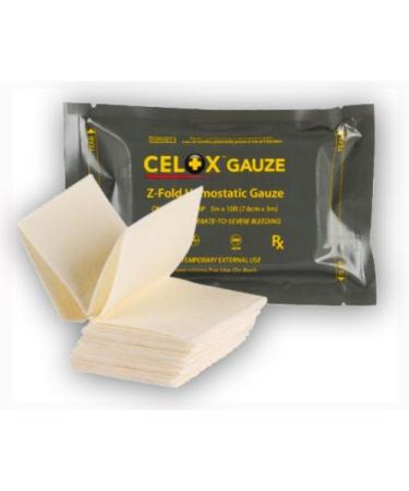 Celox  Z-Fold Gauze  10 Ft