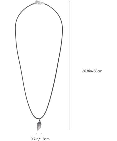 ABOOFAN 1 Pair Heart Couple Necklace Couple Necklaces Lovers Neck Chain Women Accessory The Lover Miss - Buy Online on GoSupps.com