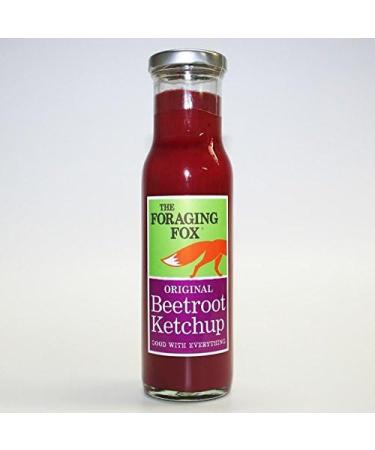 The Foraging Fox | Beetroot Ketchup - Original | 2 x 255g - Buy Online on GoSupps.com
