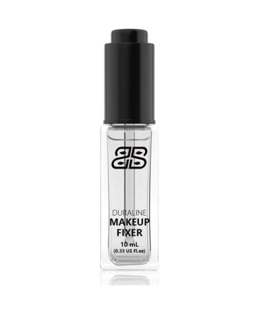 Schoner Brunnen Duraline Makeup Mixing Liquid Cosmetics Eyeshadow Sealant Prolong Makeup Pigment Durability 10ml/0.33 US FL OZ Black Bottle Cap