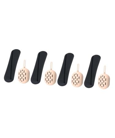 Didiseaon 4 Sets Beauty Egg Cosmetic Bag Travel Sponge Organizer