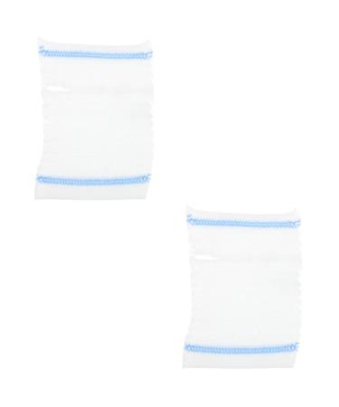 Beaupretty 2pcs Cover Tube Mesh Breathable Protective Fixed Protective Sleeves Breathable Sleeves Mesh Sleeves Elastic Cotton Cuff Men and Women White Whitex2pcs 12X9.5CMx2pcs