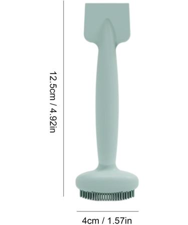 Face Brush Cleanser | Dual Head Facial Scrubber Silicone Face Scrubber For Women | Waterproof Soft And Skin Friendly Manual Mud Film Brush For Cleaning Rowces Haze Blue 2pcs - Buy Online on GoSupps.com