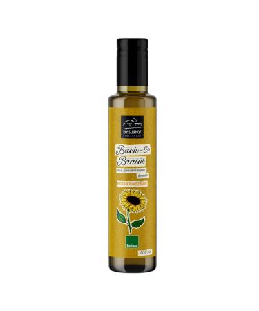 R sslerhof Baking & Frying Oil Sunflower Seeds BIOLAND 500ml (Pack of 2)