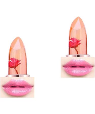 FRCOLOR 2Pcs Lip Gloss Lipstick Jelly Lipstick Lip Balm Mediumx2pcs as shown x 2pcs - Buy Online on GoSupps.com