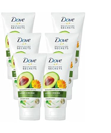 Dove Dove 6 x Nourishing Hand Cream 75ml with Avocado and Calendula Extract