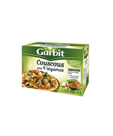 GARBIT - Couscous 9 Vegetables 690G - Pack of 3