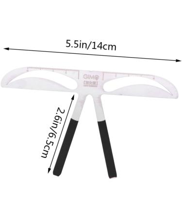 NOLITOY Eyebrow Ruler Eyebrow Tools Eyebrow Shaper Stencil Eyes Brow Stencils Template Eyebrow Trimming Set - Buy Online on GoSupps.com