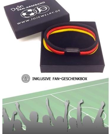JoJewelry International Fan Bracelet - 18cm Gift Box for Germany & Beyond | Unique Fan Articles - Buy Online on GoSupps.com