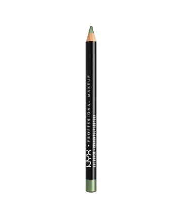 NYX PROFESSIONAL MAKEUP Slim Eye Pencil  Eyeliner Pencil - Moss Moss 1 Count (Pack of 1)
