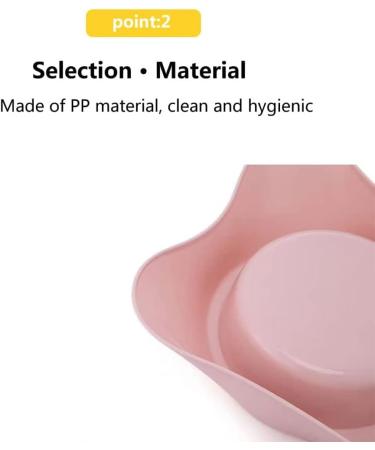 Angeer Double Dog Bowl Stainless Steel Double Bowl Anti-slip Anti-spill And Removable (S Pink) S Pink - Buy Online on GoSupps.com