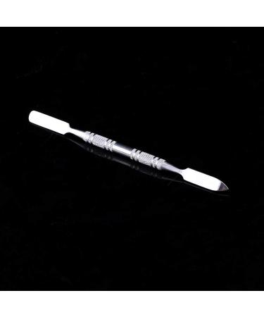 Small Stainless Steel Makeup Palette & Spatula Set - Rectangle Mixing Plate for Professional Makeup Application - Buy Online on GoSupps.com