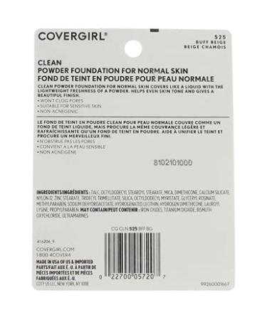 Covergirl Simply Powder Foundation Compact 525 Buff Beige - 0.41oz - Buy Online on GoSupps.com