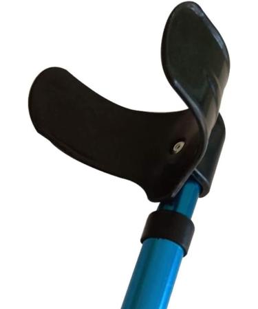 Forearm Crutches Adjustable Folding Cane Height Adjustable Forearm Crutches Lightweight Aluminum Elbow Support with Shock Absorbing Splightw - Buy Online on GoSupps.com