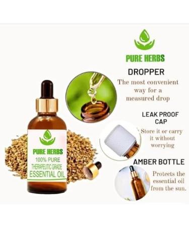 Pure Herbs Grape Seed Oil 30ml | Natural Therapeutic Carrier Oil | Vitis Vinifera - Shop Internationally - Buy Online on GoSupps.com