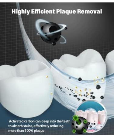 CareOral Replacement Toothbrush Heads - Charcoal Bristles for Deep Cleaning - Compatible with Philips Sonicare - 4 Pack Mint Light Blue - Buy Online on GoSupps.com