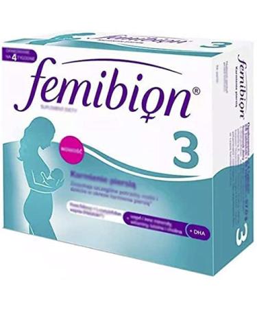FEMIBION Natal 3 28 Pills and 28 Capsules for Breastfeeding Women Vitamin Complex for Pregnancy