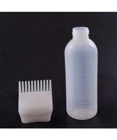 Hair BrushesHair Dye Bottle 120ML Shampoo Bottle Hair Comb Applicator Bottle Brush Bottle for Hair Dyeing Tool White - Buy Online on GoSupps.com